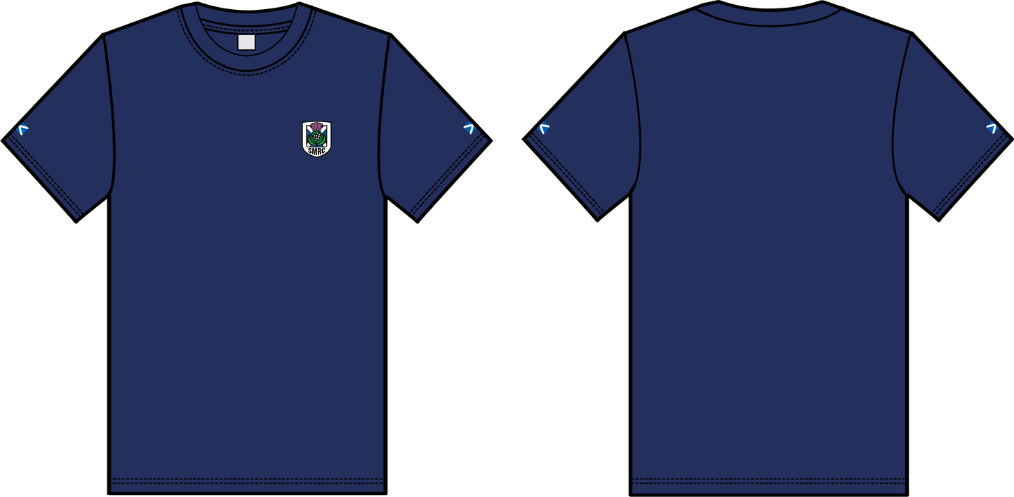 SMRC Kids Navy Crew Tee